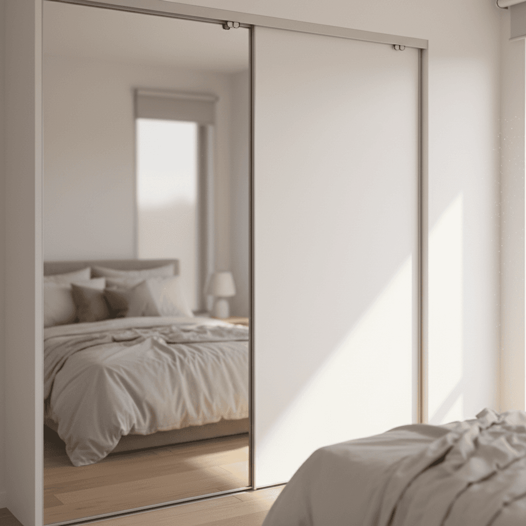 Sliding wardrobe doors installation