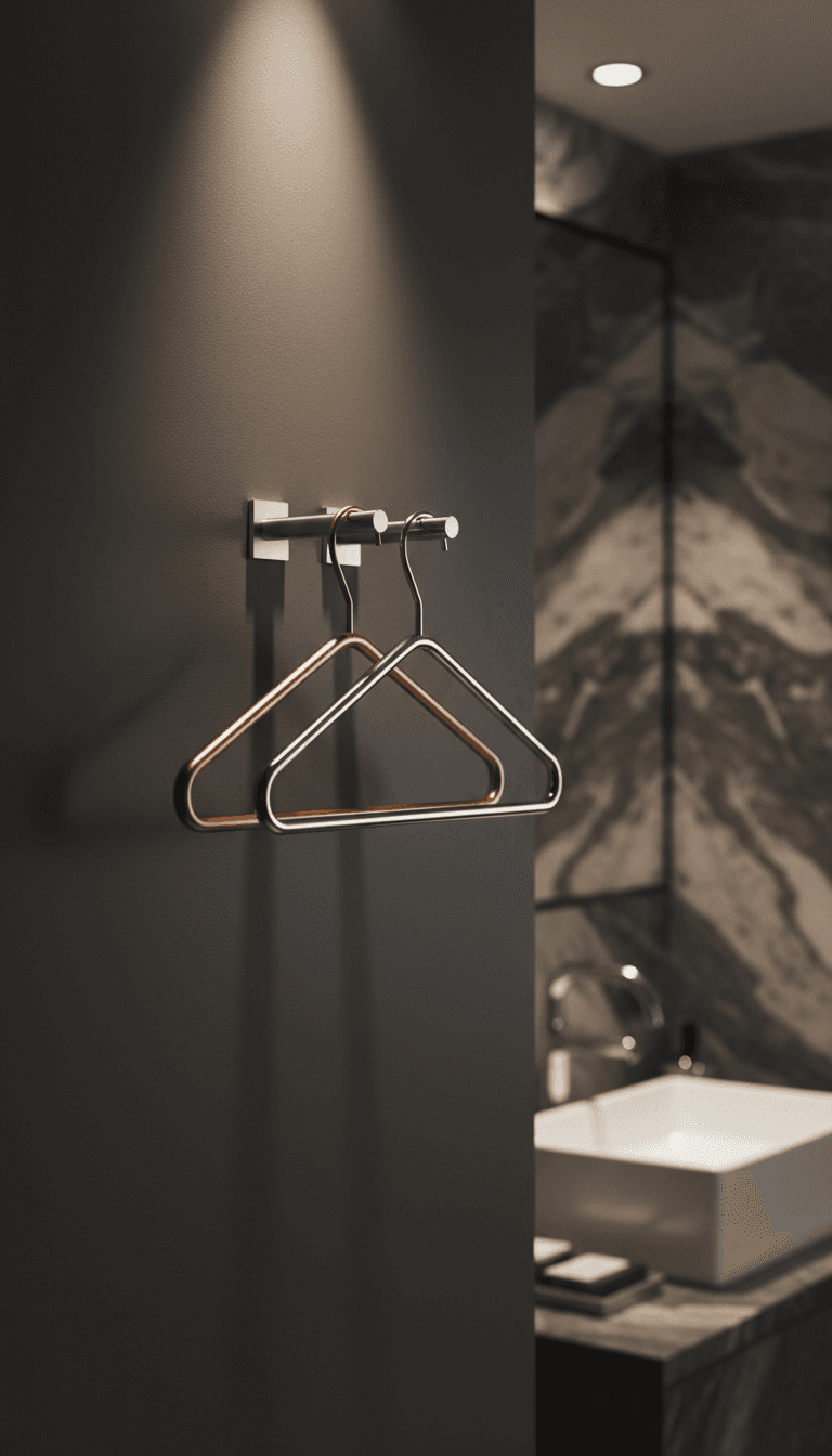 Luxury wardrobe robe installation with professional lighting and finish